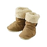 [ミキハウス] MIKIHOUSE 【ミキハウス(ベビー)】 【クリアケース付】スエード素材の室内用ブーティ (12cm) 43-9301-974