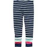 カーターズ Carter's/ ストライプレギンス ネイビー ボトムスレギンス 9ヶ月【並行輸入】