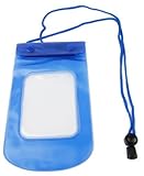 DURAGADGET Durable Blue Universal Waterproof Camera Carry Dry Case With Adjustable Neck Strap For DV