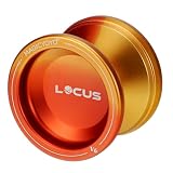 中級者向け ヨーヨー スピンギア V6 ローカス LOCUS バインド 専用モデル (レッド×オレンジフェード)