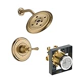 Delta Delta KSDCA-T14297-H797-CZ Cassidy Shower Kit Pressure-Balance Single-Function Cartridge with 