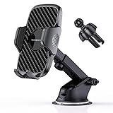 TYSHENYYDS 車載ホルダー 粘着ゲル吸盤 スマホホルダー 車 片手操作 携帯ホルダー 車 カーホルダー 伸縮アーム ケース対応/斬新