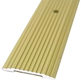 M-d Products 36in. Satin Brass Fluted Seam Binder 79012