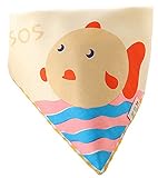 EOZY ベビー ビブ バンダナ よだれかけ スナップ 調節可能 可愛い プリント 女の子 男の子 赤ちゃん用 三角タイプ 出産祝い ギフト I