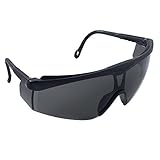 Jackson Safety 14467 V50 Cudas Safety Glasses, Smoke Lenses with Black Frame (Pack of 12) by Jackson