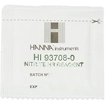 Amazon.co.jp: ハンナ インスツルメンツ 亜硝酸塩試薬 HI93708-01