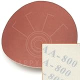 25 PC 800 グリット 800 # 5 インチ研磨ディスクフックループサンドペーパー砂シート新しい