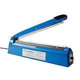 自動封口機 8スピード 12” 2mm フルオートハンドインパルスフードシーラーヒートシールマシンポリエレメントプラスチックシーラープラスチックバッグシーリングマシン 300W プラスチックシーリング