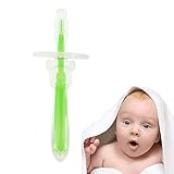 IPOTCH シリコン製 乳児用 歯固め 歯ブラシ　子供用歯ブラシ　超柔らかい　