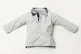BURBERRY (バーバリー) "BURBERRY Children"ポロシャツ/長袖/チェックカラー/ホワイト【子供服】【ベビー】【キッズ】【6M/68cm】【並行輸入品】