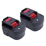 Vanon 2000 mAh 12 Vニッカド電池充電式交換用バッテリーfor Black & Decker hpb12 a1712 fs120b fsb12 a12 a12-xj a12ex ( 2