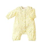 MIKIHOUSE(ミキハウスベビー)鮮やかなお花＆星＆車柄のカバーオール ８０cm,黄