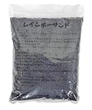 大和プラスチック レインボーサンド 1㎏ 中粒 黒