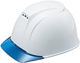 谷沢製作所(タニザワ) エアライト 二層構造 通気性・視界良好 ヘルメット ST#1830-JZ 飛翔スペシャル ホワイト×ブルー