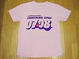 rockin'on カウントダウンジャパン07-08 Tシャツ ピンク