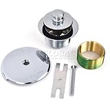 Watco 38190-BN Push Pull Trim Kit, Brushed Nickel [並行輸入品]