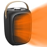iHOVEN セラミックヒーター 電気ヒーター 電気ストーブ ファンヒーター 小型 省エネ 大風量 3秒速暖 ストーブ PSE認証済み 3段