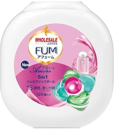 arFUM アフュームアモーレジェルマジックボール洗濯洗剤 120個入り× 4個 arFUM（アフューム） アモーレ 洗剤 ジェルマジックボール 洗濯洗剤