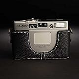 TP Original Leather Camera Body Case for MINOLTA TC-1 Black ブラック ミノルタ 本革 カメラケース レザーケース おしゃれ 高級 コンパクトカメラ フィルムカメラ ケース 速写ケース Classic Series TB05TC1-BK (Black)