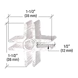 C・R・Laurence cpdc4 CRLクリアプラスチック4方向表示90度コネクタ