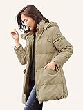 Angeliebe エンジェリーベ マタニティ コート ダッカー付き フード付き ダウン ママコート 妊婦服 産前 産後 裏地付き だっこ対応 おんぶ対応 M ～ L カーキ 22303 223031