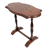 ノーブランド品 アンティーク調 木製コンソールテーブル