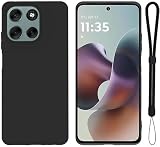 For motorola moto g66j / g66y 5G ケース 保護カバー【ZENGZOUZ】TPU製 薄型 超軽量 擦り傷防止 全面保護 柔らかい手触り 指紋防止 moto g66j 5G カバー（ブラック）