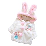 女の子 コート ジャケット 赤ちゃん 冬 コットン 暖かい