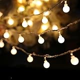 dzt1968 3.3 M 20led電球Operatedボール文字列Luminaria装飾クリスマスランプ 9*8.6*2.2cm