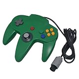 iFormosa N64 ゲーム機で使用できる ゲーム コントローラーブロス 緑 IF-N64C-GR