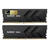 ORICO Raceline Racer DDR4メモリ 32GB (16GB×2枚組) 3600MHz CL18、XMP 2.0対応オーバークロック、1.35V UDIMM、Intel & AMD互換、高性能ゲーミング用デスクトップメモリ - H400 ブラック