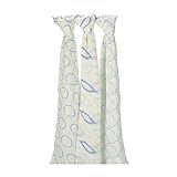 エイデンアンドアネイ ADEN+ANAIS おくるみ 3枚セット バンブー スワドル スプラウト（R903） BAMBOO SWADDLING WRAPS sprout ベビー ブランケット 出産祝い