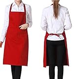 FUT(エフュ ト) かっこいいシンプルデザイン自宅/ガーデニング/飲食店/キッチン/カフェ/作業着シンプルエプロン55cm*75cm