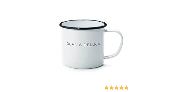 Amazon Dean Deluca ディーン デルーカ ホーローマグカップ ホワイト ラッピング済 Dean Deluca ディーン デルーカ マグ シェラカップ