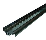 WJ Dennis & CompanyプレミアムU字形アルミニウムwith Dripキャップドア下部 2-1/4" x 1-1/2" x 36" 742B 1