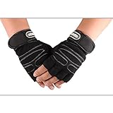 Anyutai 運動リフレッシュ用ジムグローブ、通気性リフティングジムグローブトレーニングフィットネス用手首ラップエクササイズスポーツ（SIZE M）