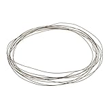 uxcell 抵抗線 ワイヤー範囲14 AWG FeCrAl材 発熱体 シルバートーン 1.6mm