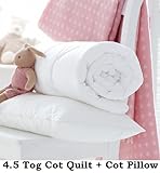 Homefurnishing Baby Cot Bed Anti-Allergy Poly-cotton Duvet/Quilt Or Pillow, Toddler, Junior, Nursery