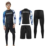 JOMISS ラッシュガード メンズ 長袖 水着 サーフパンツ オシャレ レギンス フィットネ...
