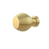 Allied Brass C-1-PB Designer Cabinet Knob, Polished Brass [並行輸入品]