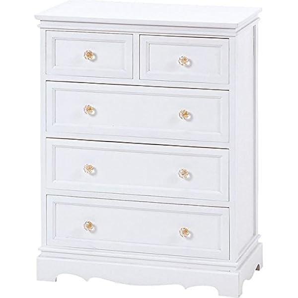 Amazon｜アンティーク調チェスト/リビング収納 【4段】 幅60cm ...