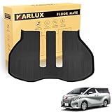 KARLUX トヨタALPHARD アルファード30系/ヴェルファイア7,8専用のラゲッジマット。3Dカーマットは防水・防滑・防汚でTPE素材製。ALPHARD アルファード30系/ヴェルファイア7,8に最適化されたカスタム設計。 (トランクマット)