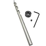 9.5 ミリメートル 3/8 "スパイラル フルート ポケット穴ジグ パイロット ストレートシャンク辞任し た ドリル ビット ツイスト ステップ ドリル kreg マニュアル ポケット穴システム