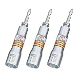 TONE(トネ) 差替式ユニバーサルビットソケット 19mm3本セット 2BNU-193S