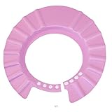 GZ HOUSE　子供　ベビー 　シャンプーハット　バス　幼児用品　ピンク＆ブルー＆イエロー　調節可能 　 (ピンク)