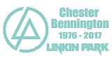 【全16色】人気!リンキン・パーク/Linkin Park/チェスター・ベニントン/Chester Bennington/Linkin Park RIP Chester car sticker-1/サ