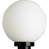 Progress Lighting P5478-60 Complete Post Lantern with White Shatter-Resistant 10-Inch Acrylic Twist-