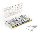 Tradespro 836344 Zinc Metric Nut and Bolt Assortment, 240-Piece [並行輸入品]
