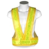 SK11 高耐久 反射ベスト イエロー×反射テープ蛍光黄 SK-HiTo-Y