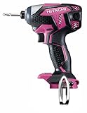 日立工機 14.4V コードレスインパクトドライバー 充電式 レッド 蓄電池・充電器別売り WH14DKL(NN) 本体のみ